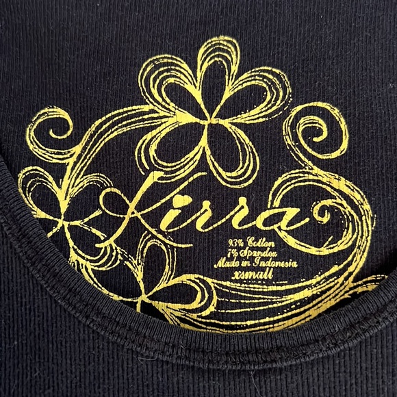 2 Kirra Tank tops size small black/gray - Picture 8 of 9